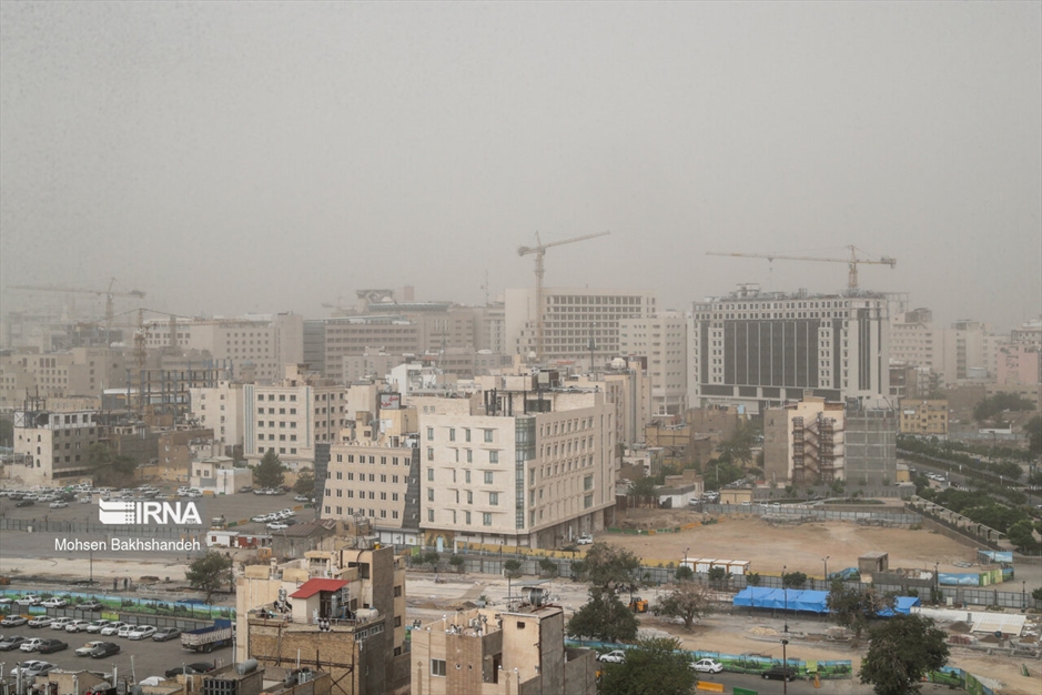 گرد و غبار شدید در مشهد