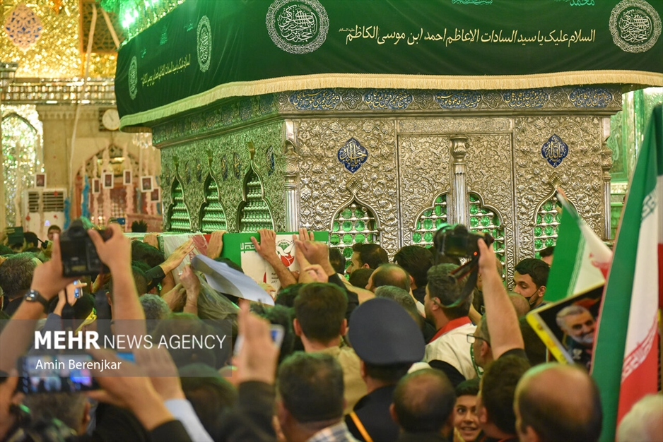 تشییع ۲ شهید حادثه تروریستی حرم شاهچراغ (علیه‌السلام)