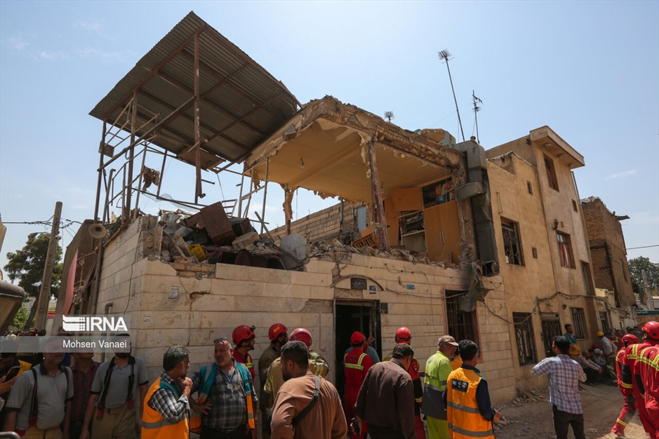 انفجار گاز در محله جوانمرد قصاب