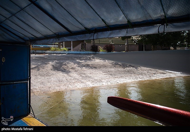 حال و روز دریاچه آزادی در روزهای گرم تابستان