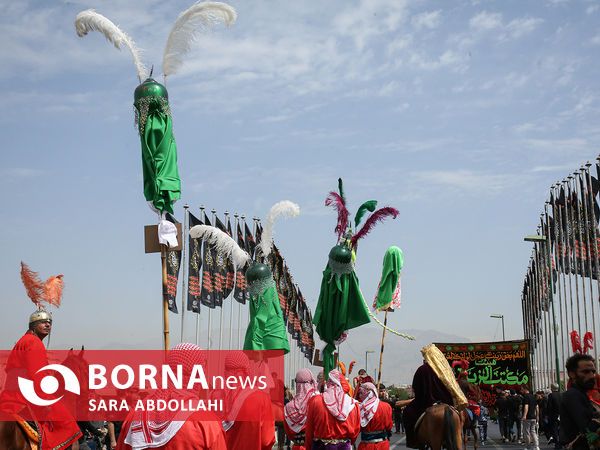 عزاداری دسته‌های بنی‌اسد در تهران