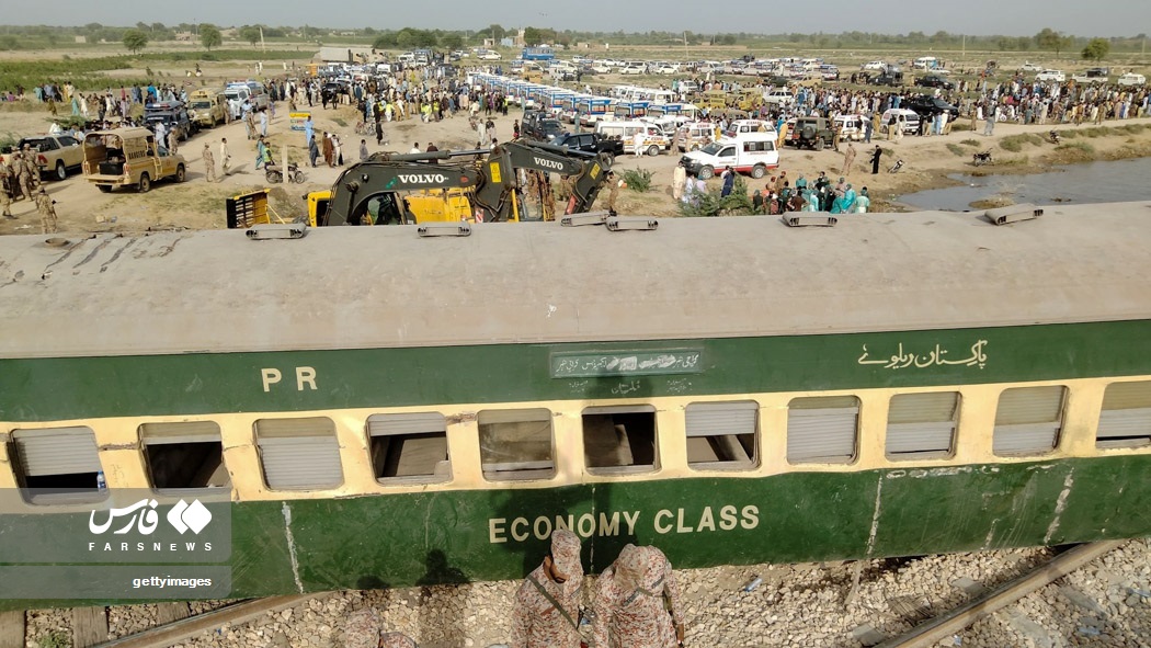 سانحه قطار در پاکستان