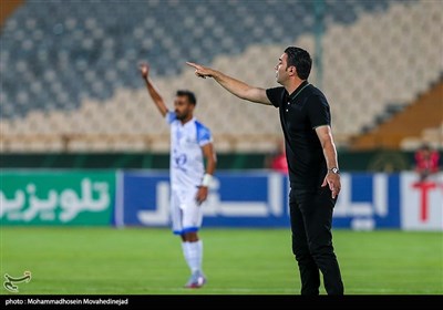 دیدار تیم های فوتبال استقلال و ملوان