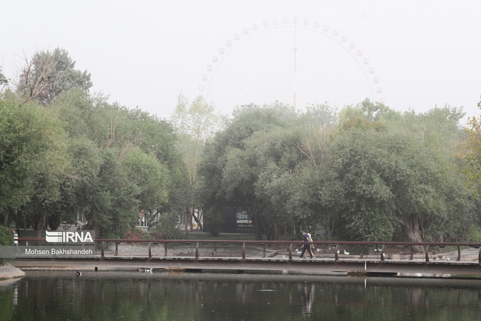 گرد و غبار شدید در مشهد