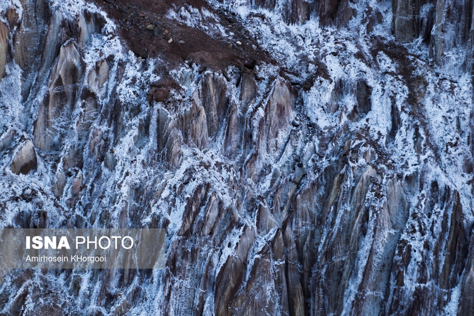 کوه‌های نمک جزیره هرمز