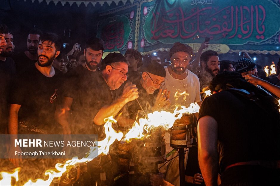 آئین مشعل گردانی در دولت آباد