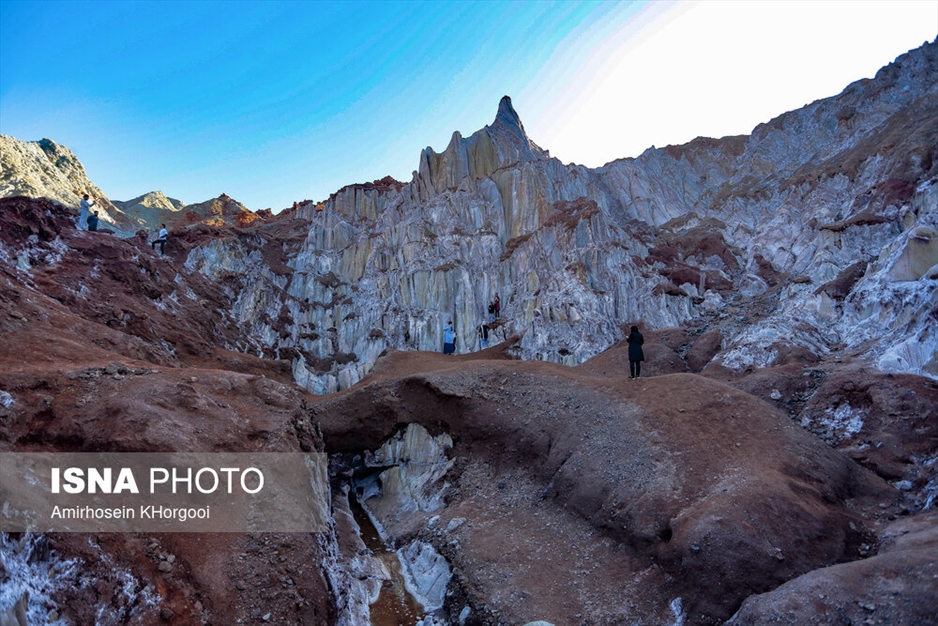 کوه‌های نمک جزیره هرمز