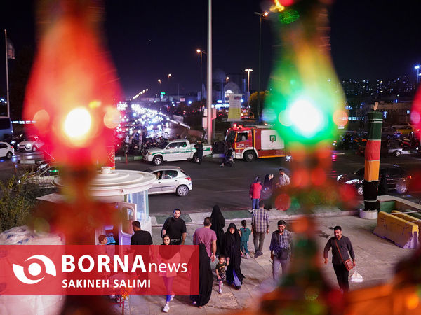 سوگواره آئینی محرم شهر در میدان آزادی