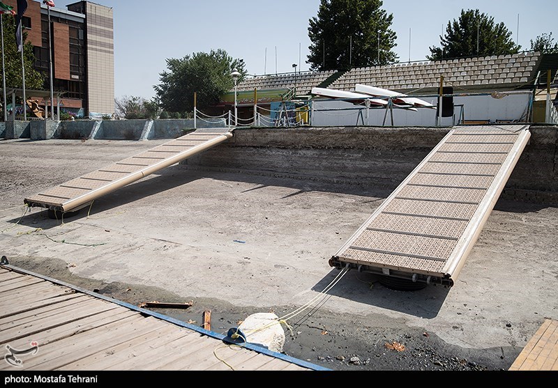 حال و روز دریاچه آزادی در روزهای گرم تابستان