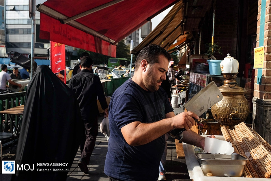 مردم تهران در گرمترین روزهای تابستان
