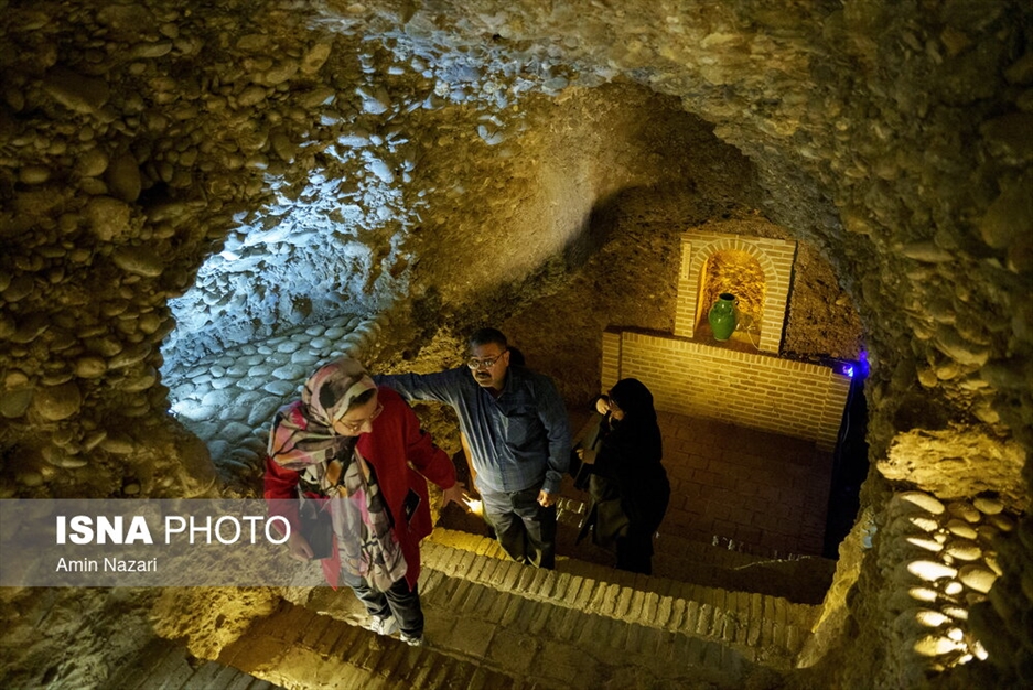 قُمِش آقامیر دزفول؛ اثری شگفت انگیز در زیر زمین