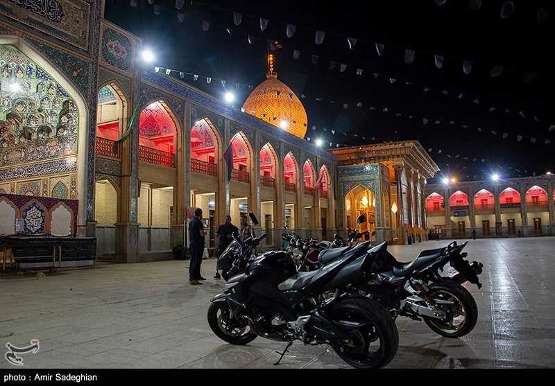 حرم مطهر شاهچراغ علیه‌السلام  بعد از حادثه تروریستی