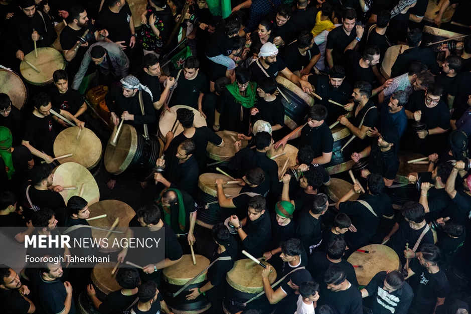 آئین مشعل گردانی در دولت آباد