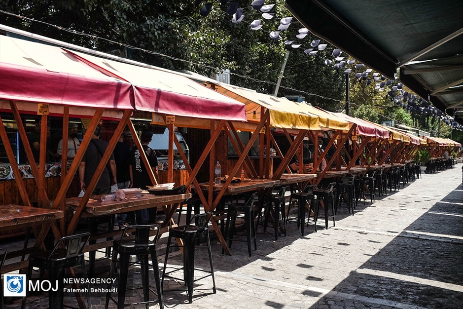 مردم تهران در گرمترین روزهای تابستان