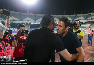 دیدار تیم های فوتبال استقلال و ملوان