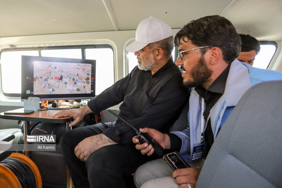 مانور منطقه ای زلزله در ساوه