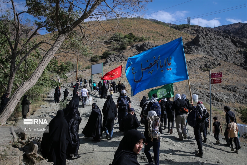 عزاداری در دل کوه
