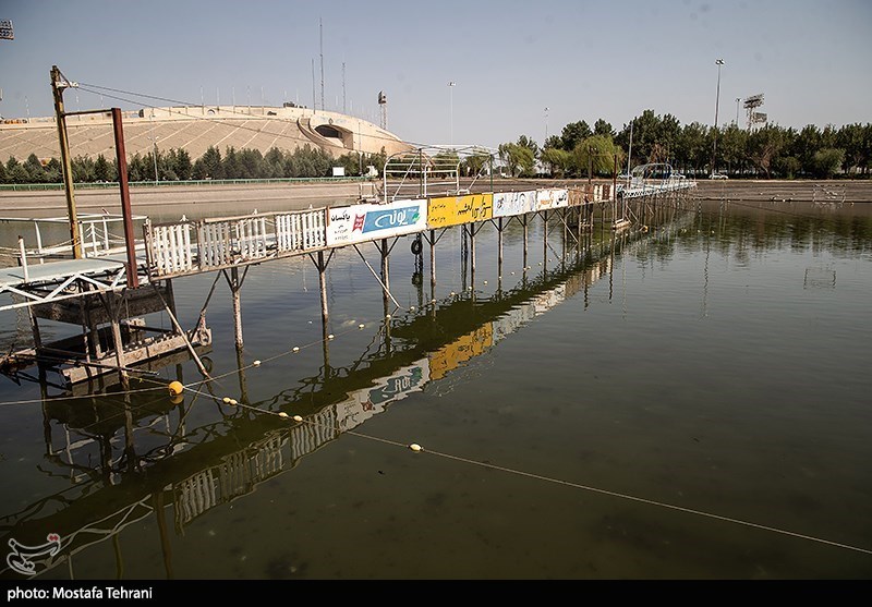 حال و روز دریاچه آزادی در روزهای گرم تابستان