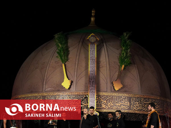 سوگواره آئینی محرم شهر در میدان آزادی