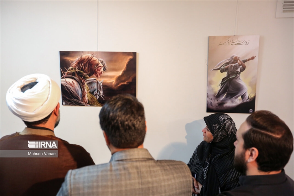 افتتاح  نمایشگاه «سفر به ۶۱ هجری» در فرهنگسرای شفق 