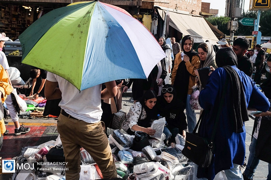 مردم تهران در گرمترین روزهای تابستان
