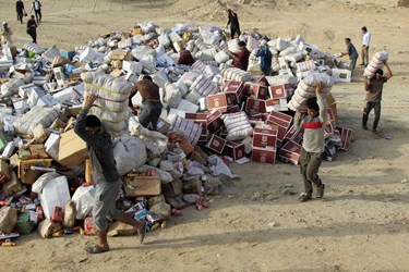 امحاء محموله ۵۲ تنی کالای قاچاق در هرمزگان