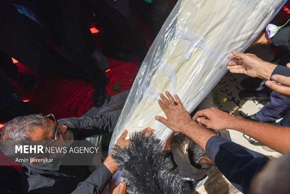 تشییع ۲ شهید حادثه تروریستی حرم شاهچراغ (علیه‌السلام)