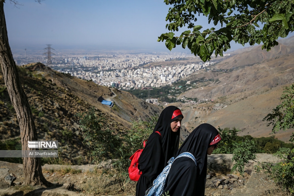 عزاداری در دل کوه