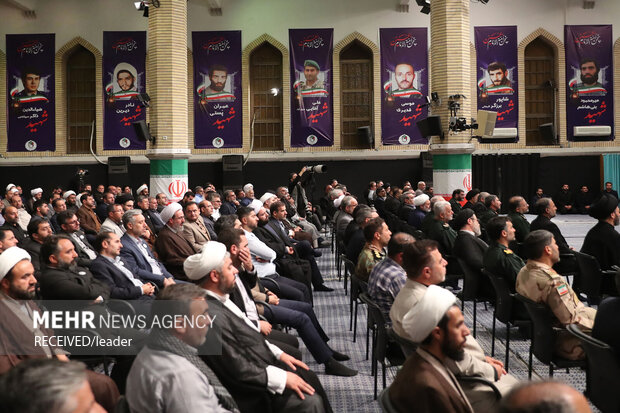 دیداراعضای ستاد برگزاری کنگره ملی شهدای استان اردبیل بارهبرانقلاب