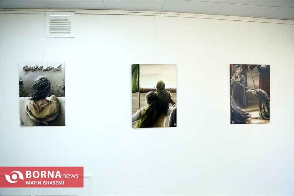 افتتاح  نمایشگاه «سفر به ۶۱ هجری» در فرهنگسرای شفق 