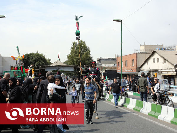 عزاداری دسته‌های بنی‌اسد در تهران