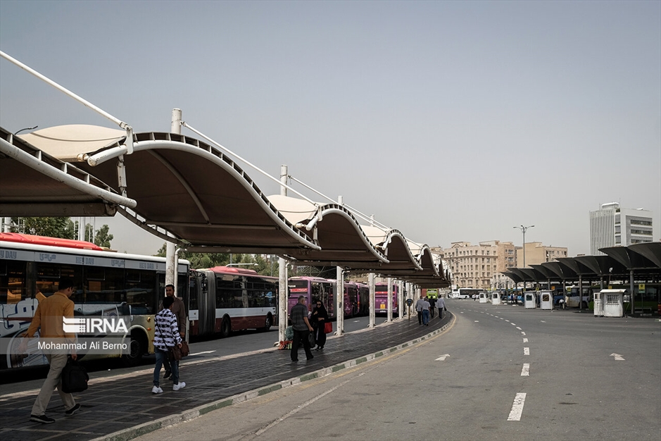 تهران در گرمترین ساعات سال