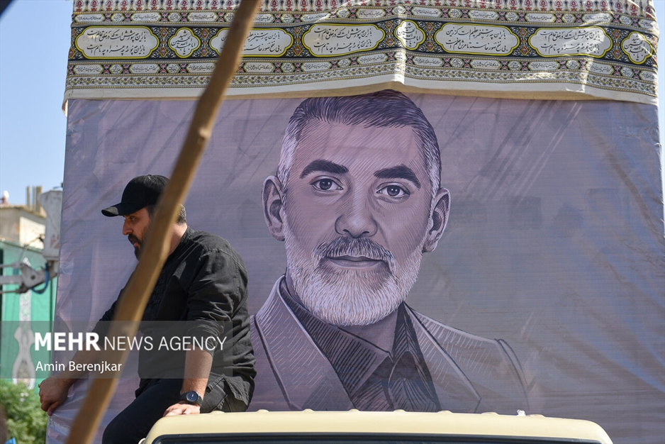 تشییع ۲ شهید حادثه تروریستی حرم شاهچراغ (علیه‌السلام)