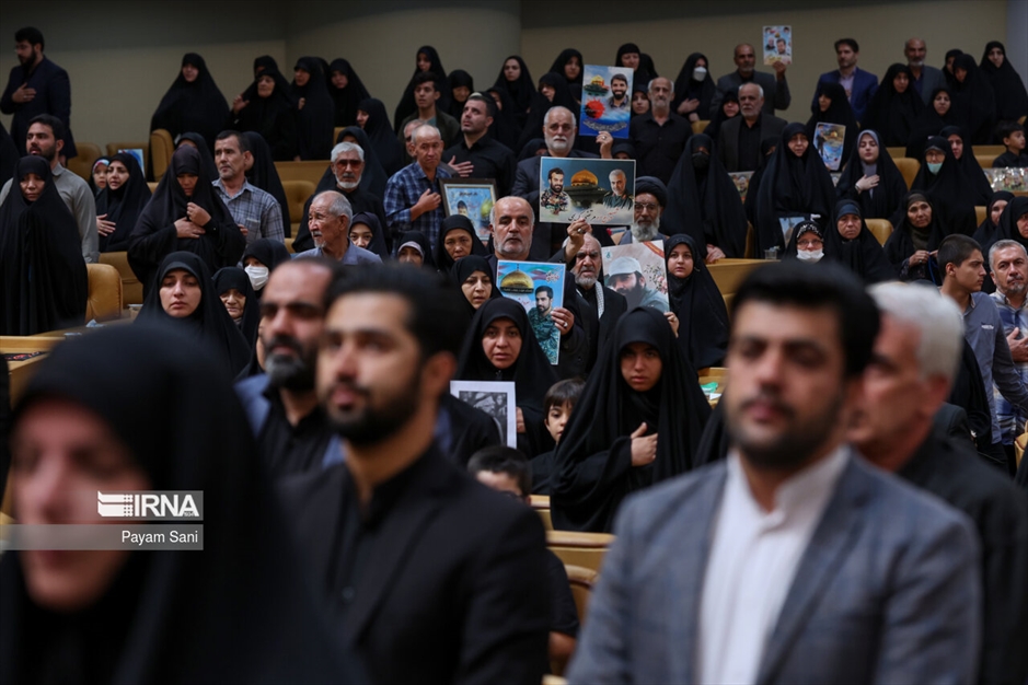 مراسم بزرگداشت شهدای مدافع حرم