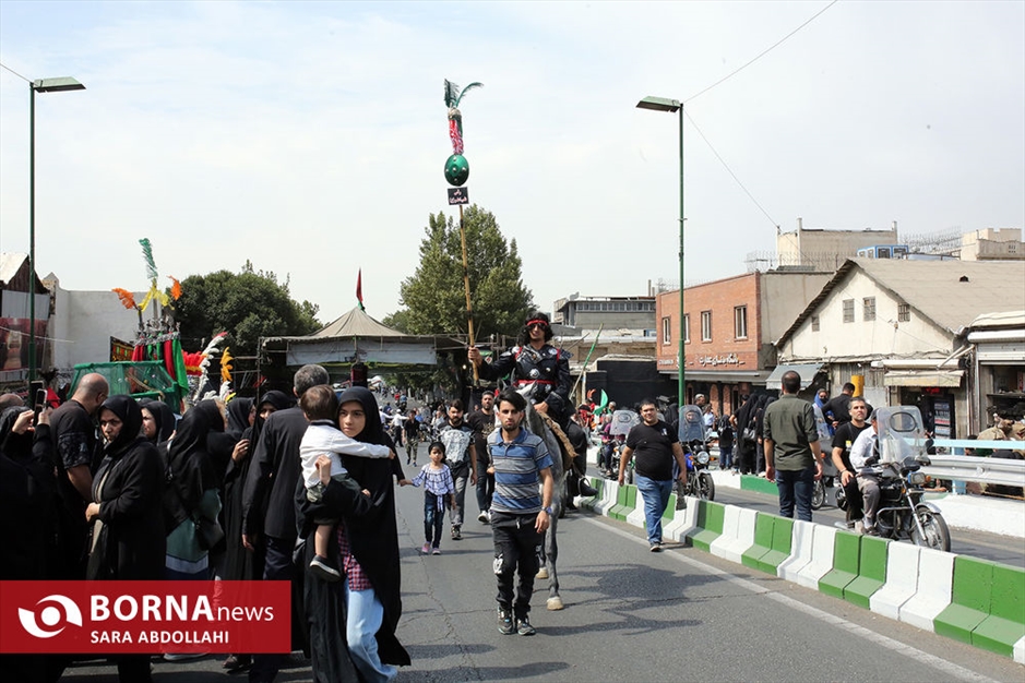 عزاداری دسته‌های بنی‌اسد در تهران