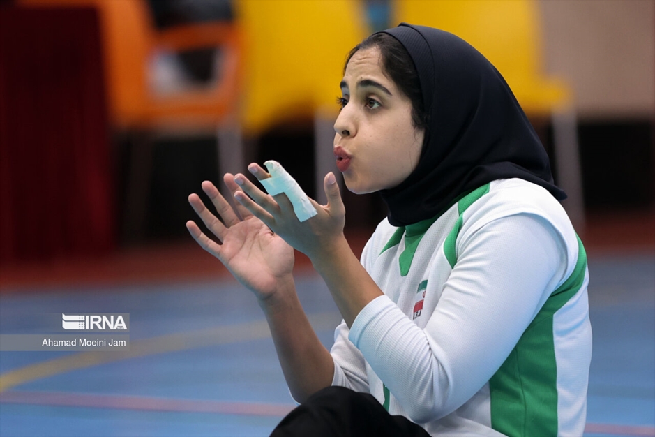 تمرین تیم ملی والیبال نشسته زنان