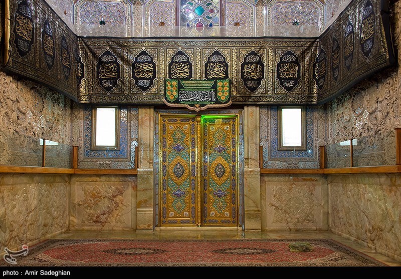 حرم مطهر شاهچراغ علیه‌السلام  بعد از حادثه تروریستی