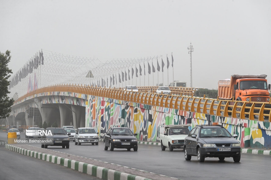 گرد و غبار شدید در مشهد