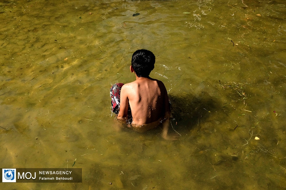 مردم تهران در گرمترین روزهای تابستان