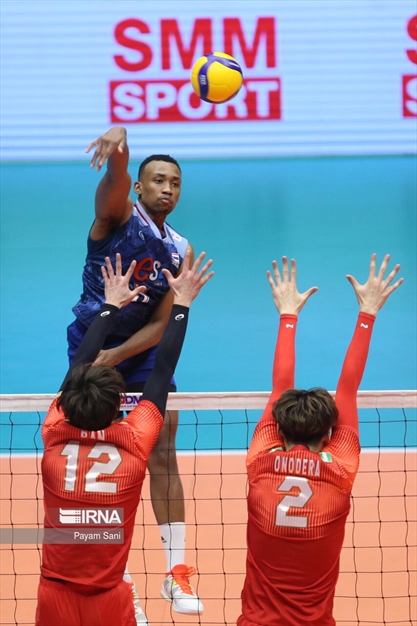 نخستین روز مسابقات والیبال قهرمانی مردان آسیا