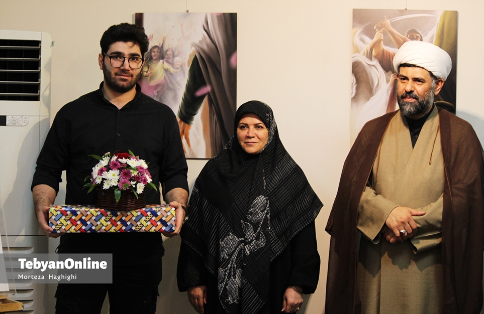 افتتاح  نمایشگاه «سفر به ۶۱ هجری» در فرهنگسرای شفق 