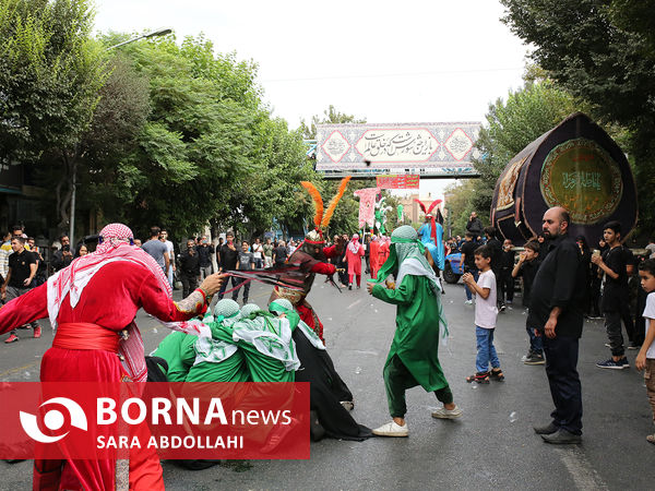 عزاداری دسته‌های بنی‌اسد در تهران