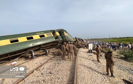 سانحه قطار در پاکستان