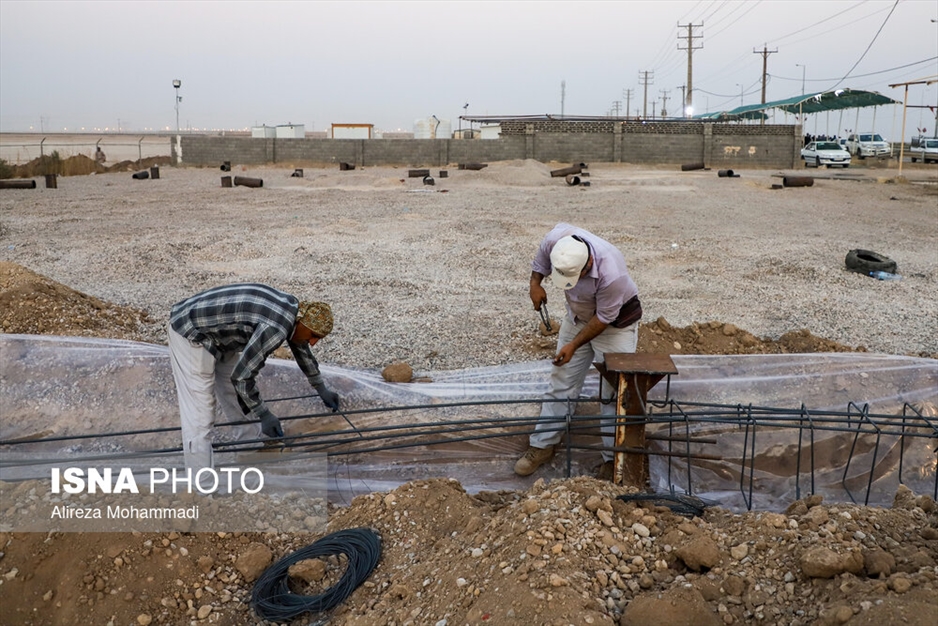 آماده سازی مرز شلمچه برای اربعین حسینی