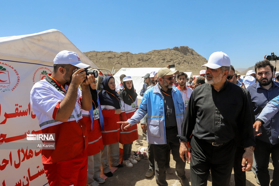 مانور منطقه ای زلزله در ساوه