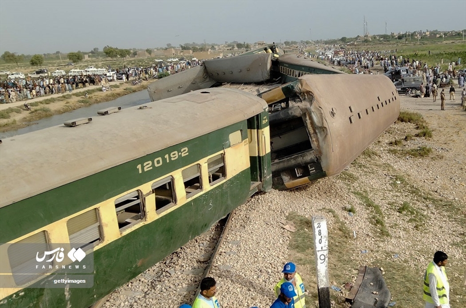 سانحه قطار در پاکستان