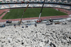 بازسازی ورزشگاه آزادی