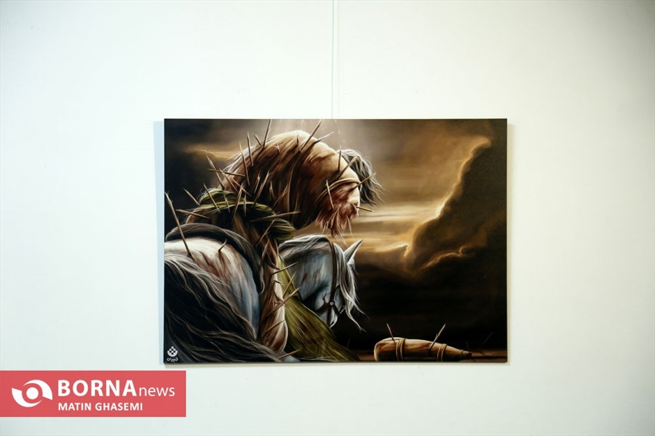 افتتاح  نمایشگاه «سفر به ۶۱ هجری» در فرهنگسرای شفق 