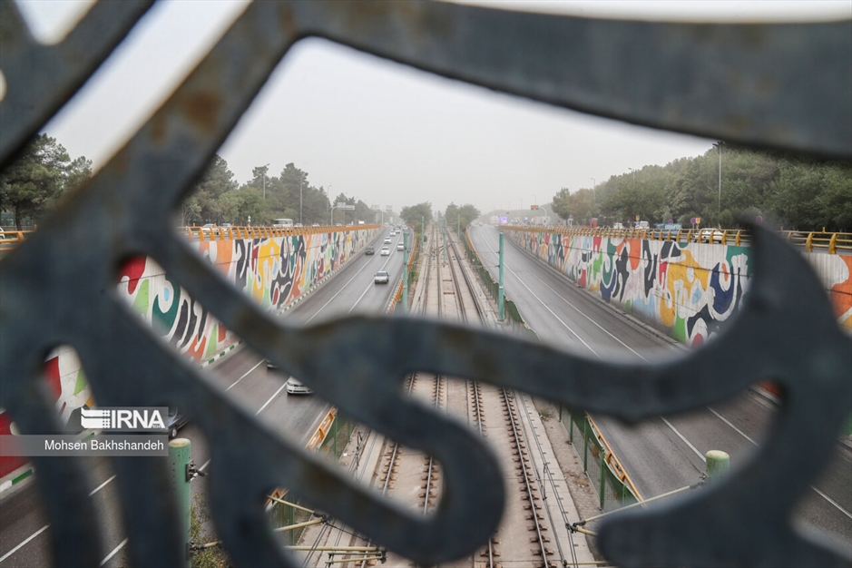 گرد و غبار شدید در مشهد