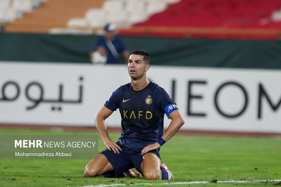 دیدار تیم های فوتبال پرسپولیس تهران و النصر عربستان